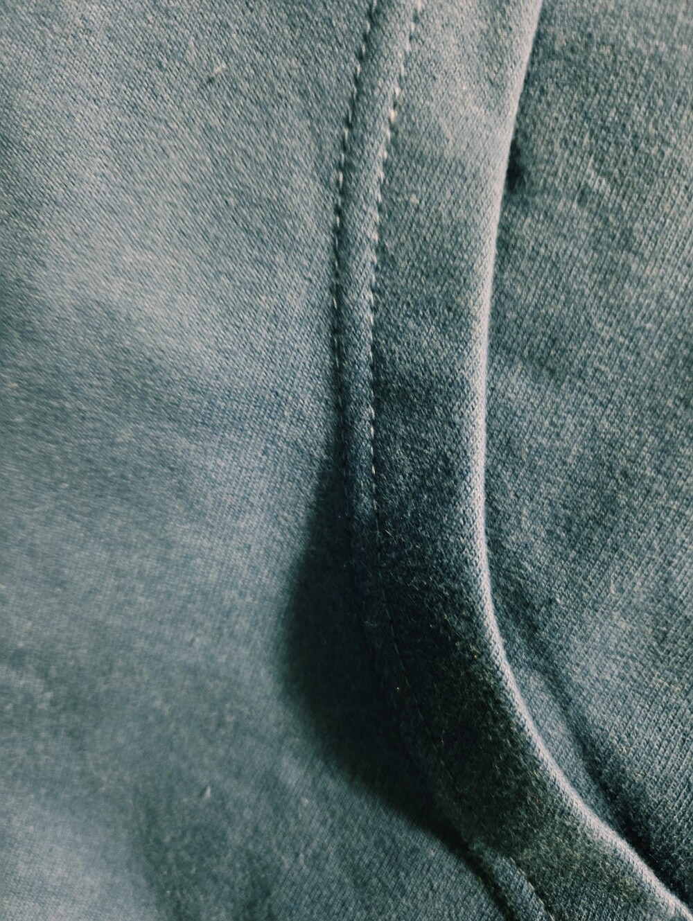 Blue Men's Pullover Hoodie Sweatshirt - Picture 5 of 5